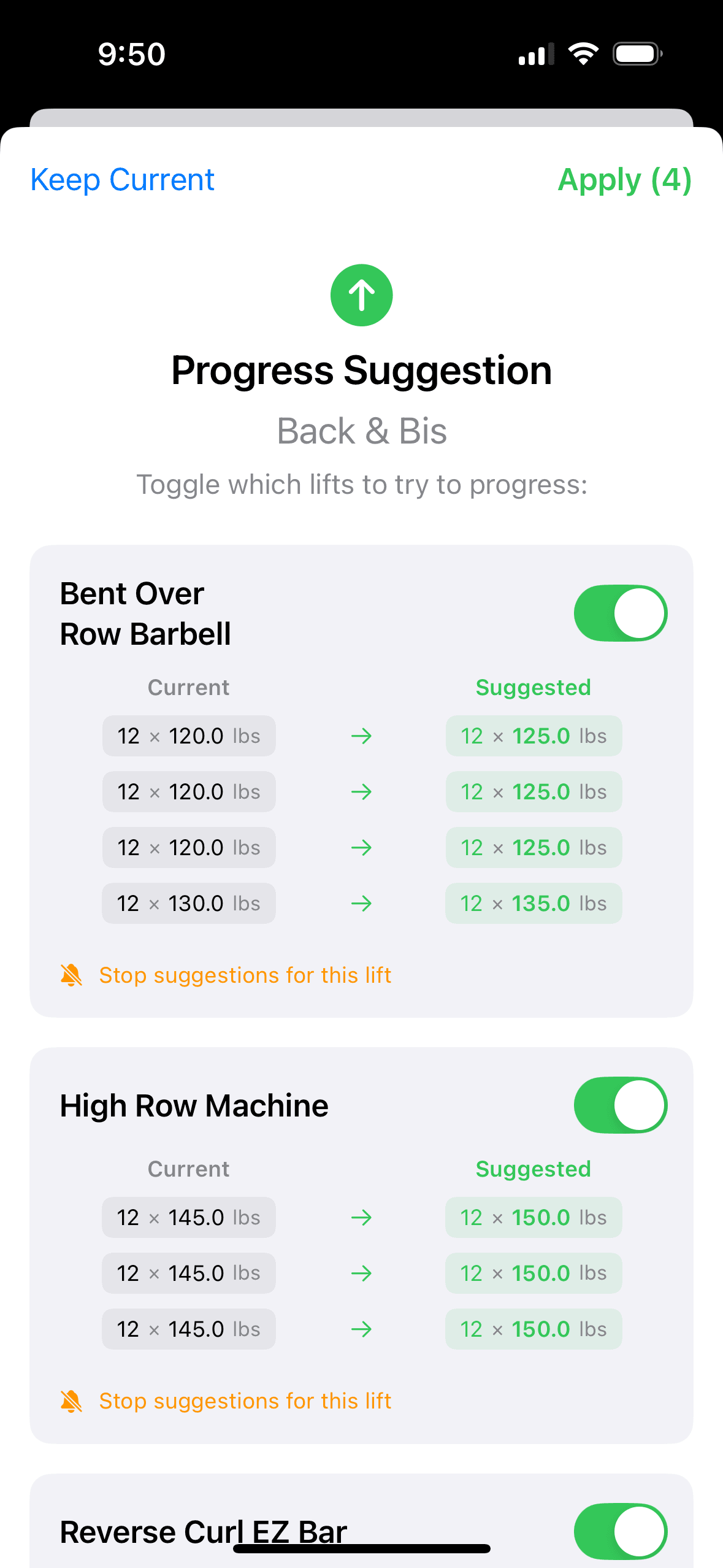 AI Progress Suggestions 